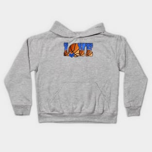 Love Kentucky Wildcat Basketball Kids Hoodie